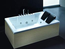 Двухместная гидромассажная ванна SR5E010